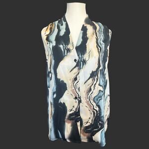 Marble Patterned Blouse